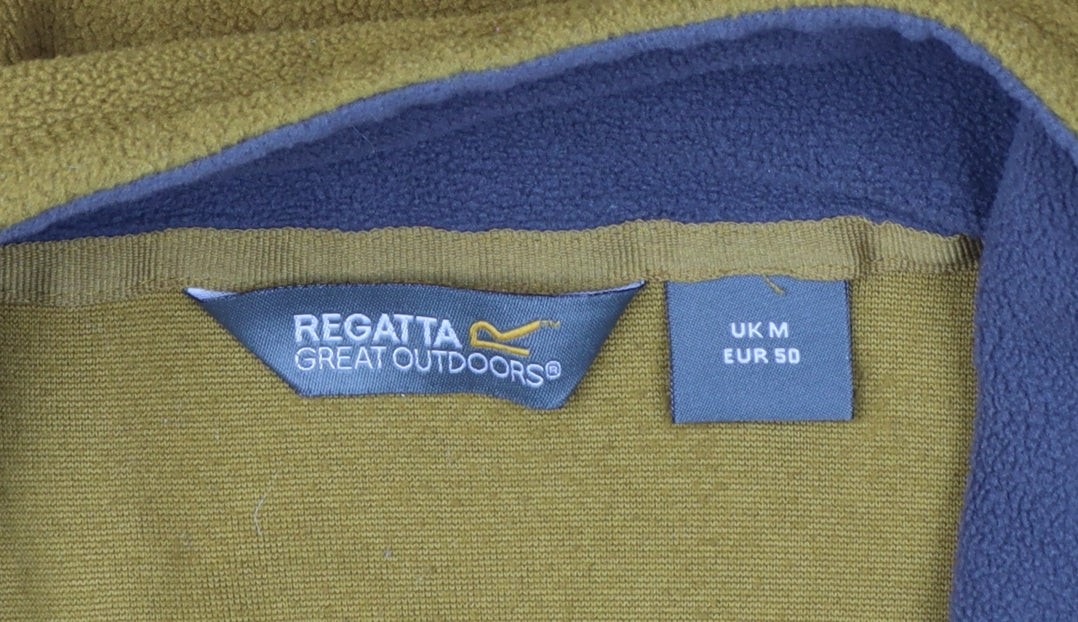 Regatta Men’s Brown Fleece 1/4 Zip Pullover Sweatshirt M