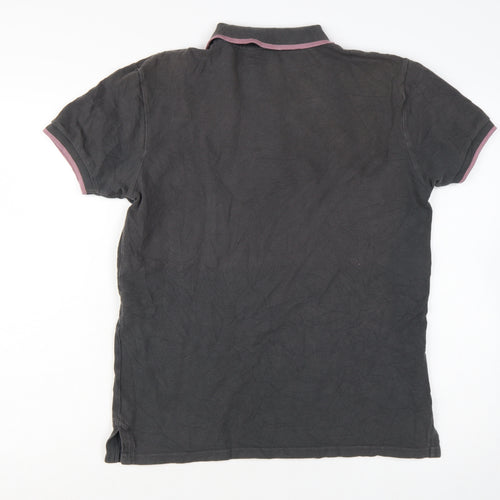 Marc by Marc Jacobs Men's Black Cotton Polo Shirt M Short Sleeve