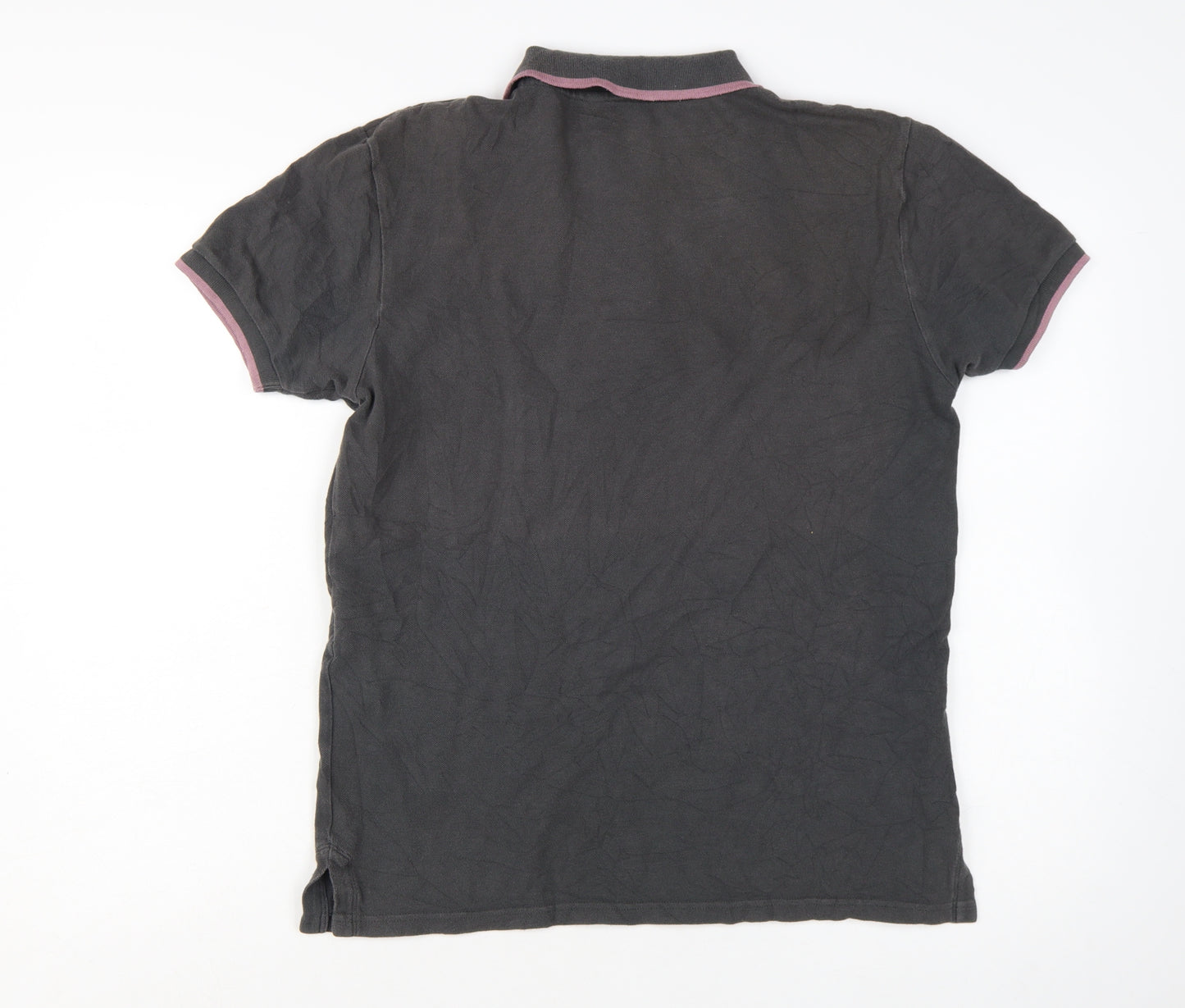 Marc by Marc Jacobs Men's Black Cotton Polo Shirt M Short Sleeve