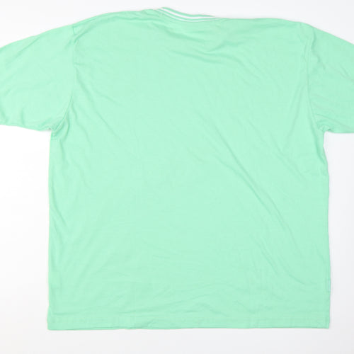 Slazenger Men's Green 2XL Crew Neck Short Sleeve T-Shirt
