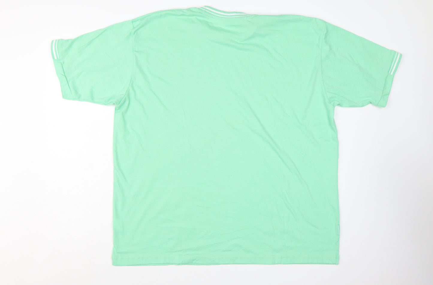 Slazenger Men's Green 2XL Crew Neck Short Sleeve T-Shirt