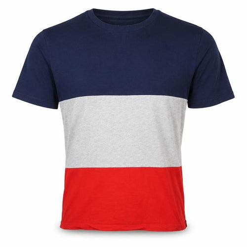 Jack & Jones Men's Multicoloured Cotton Crew Neck T-Shirt Size S