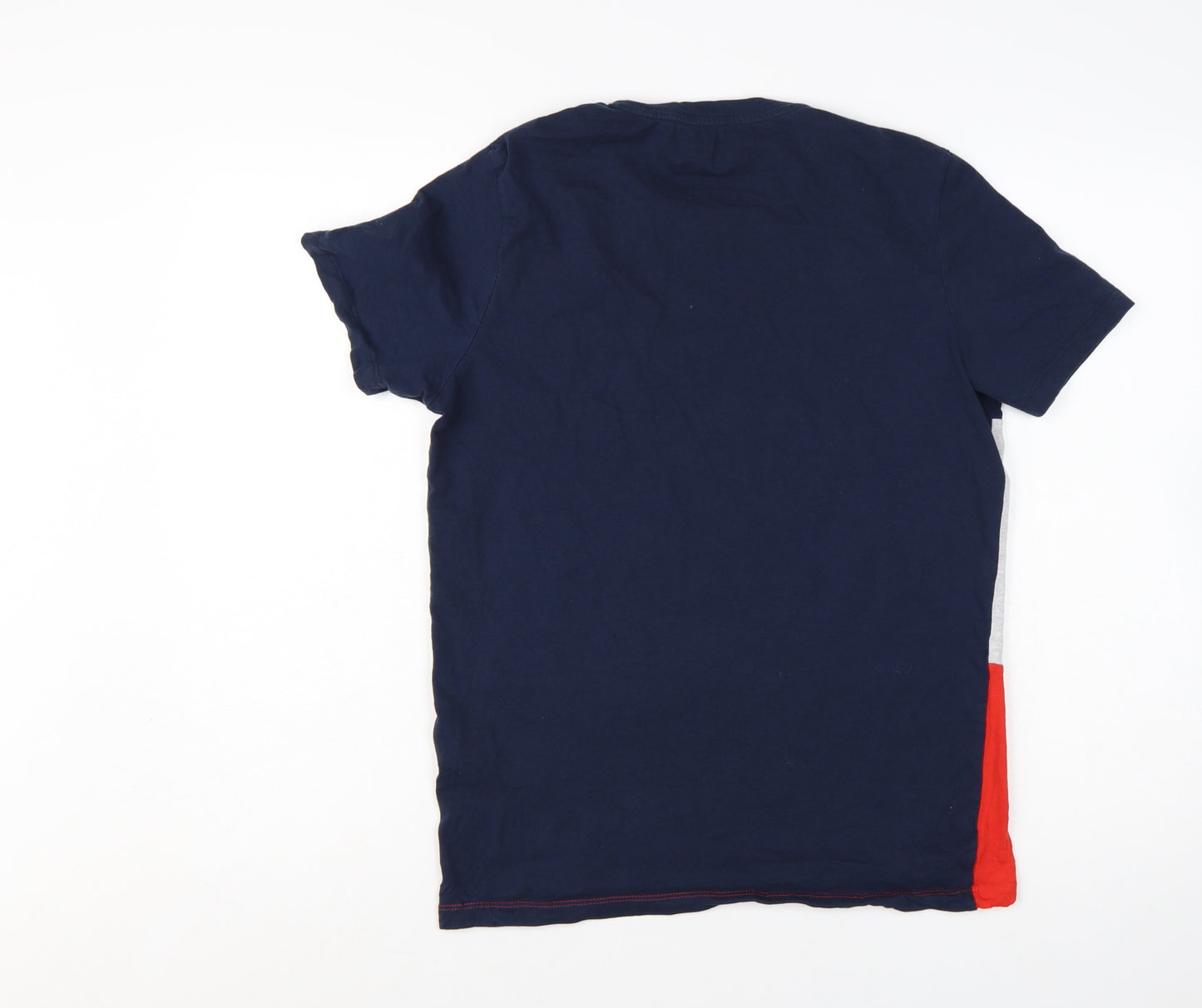 Jack & Jones Men's Multicoloured Cotton Crew Neck T-Shirt Size S