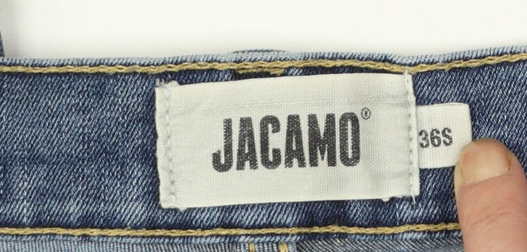 Jacamo Men Blue Denim Straight Jeans 36S Regular Fit