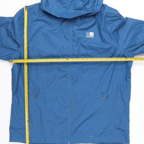 Karrimor Men's Blue 2XL Windbreaker Hooded Lightweight Jacket