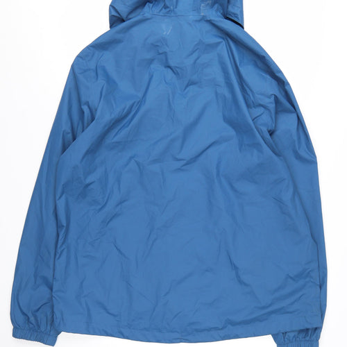 Karrimor Men's Blue 2XL Windbreaker Hooded Lightweight Jacket