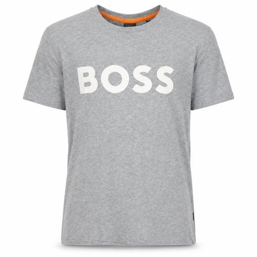 Hugo Boss Men's Grey Short Sleeve Crew Neck T-Shirt Size S