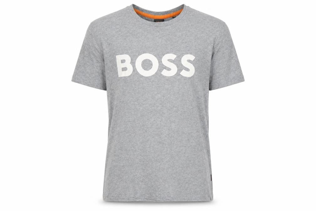 Hugo Boss Men's Grey Short Sleeve Crew Neck T-Shirt Size S