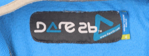Dare 2b Mens Blue 1/2 Zip Fleece Sweatshirt Size L Outdoor Warm Top