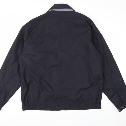 Marks and Spencer Men's Blue XL Full Zip Casual Jacket