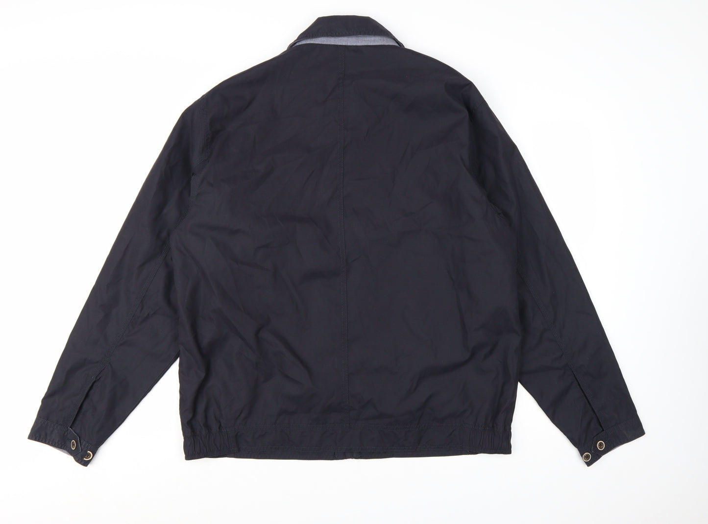 Marks and Spencer Men's Blue XL Full Zip Casual Jacket