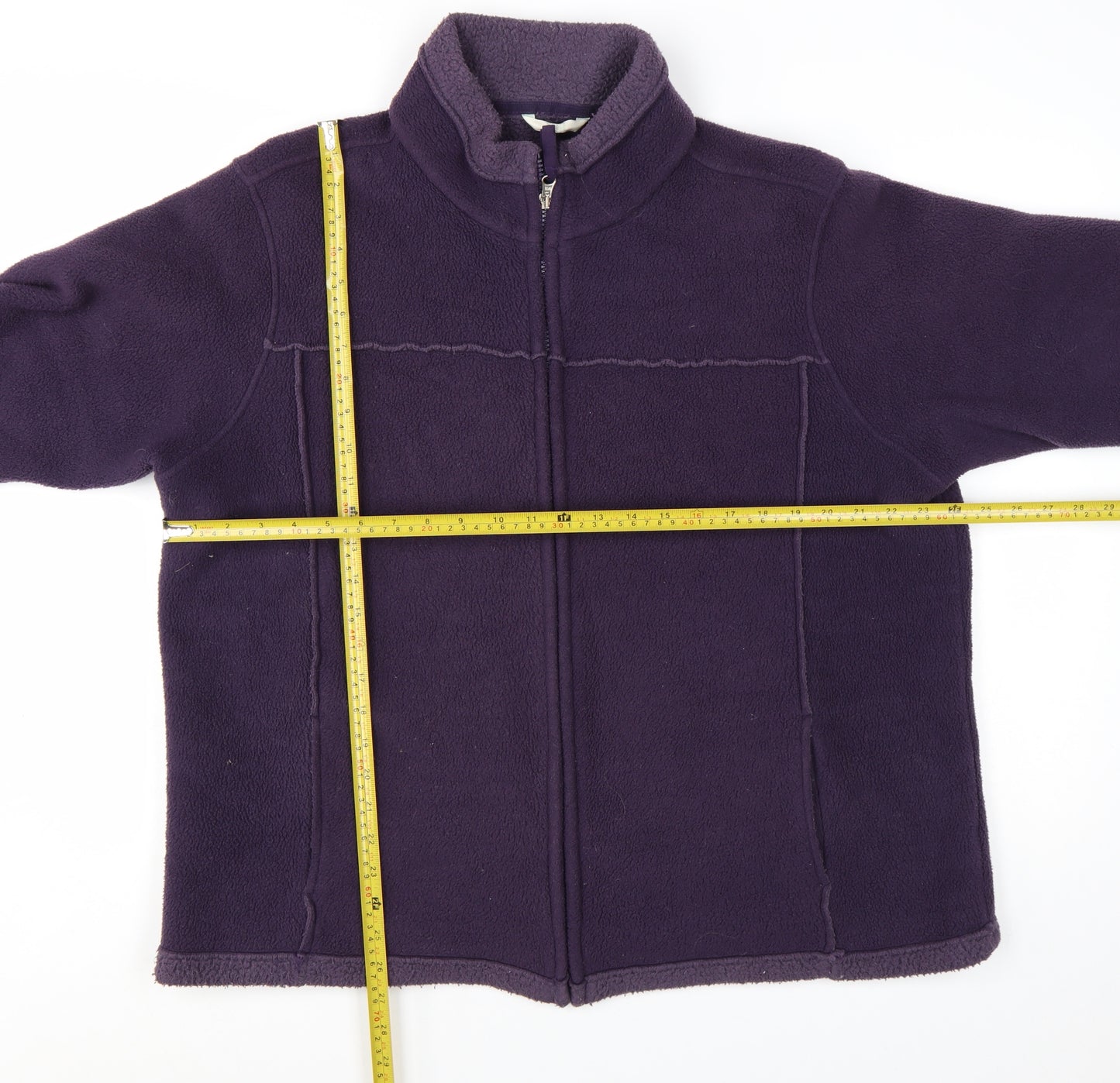 Marks and Spencer Women’s Purple Fleece Zip Jacket UK 22
