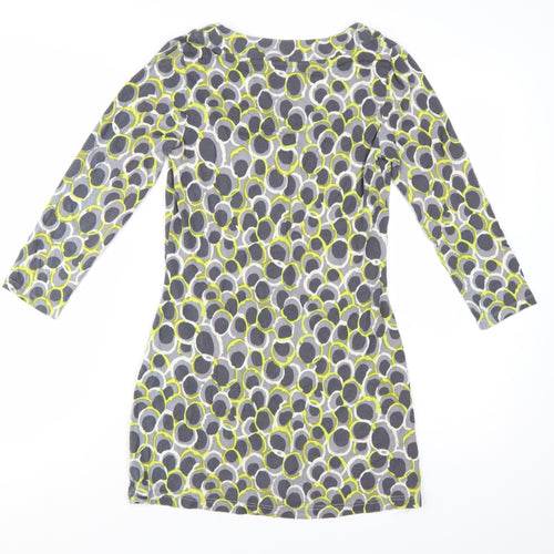 Boden Women’s Multicoloured Geometric Shift Dress Size 8