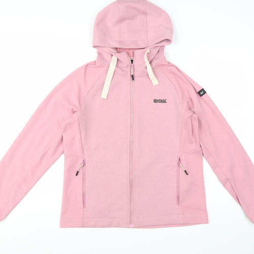 Regatta Women's Pink Softshell Hooded Jacket UK 14