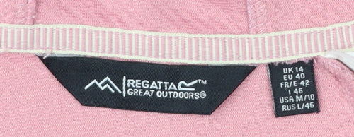 Regatta Women's Pink Softshell Hooded Jacket UK 14