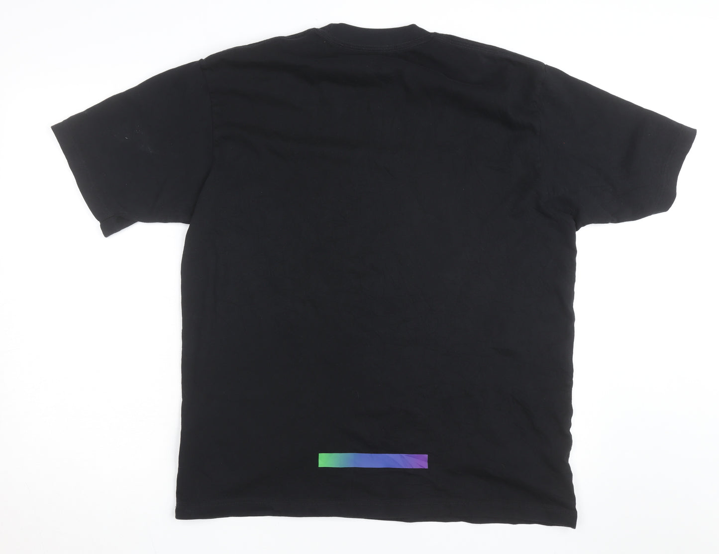 Uniqlo Men’s Black Graphic Print Crew Neck T-Shirt M Peter Saville Remix