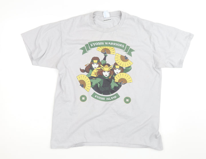 Port & Company Men's Grey Kyoshi Warriors Avatar T-Shirt Size L