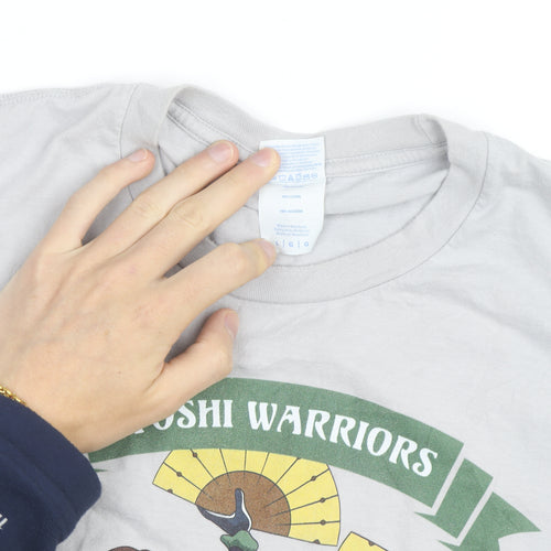 Port & Company Men's Grey Kyoshi Warriors Avatar T-Shirt Size L