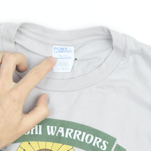 Port & Company Men's Grey Kyoshi Warriors Avatar T-Shirt Size L