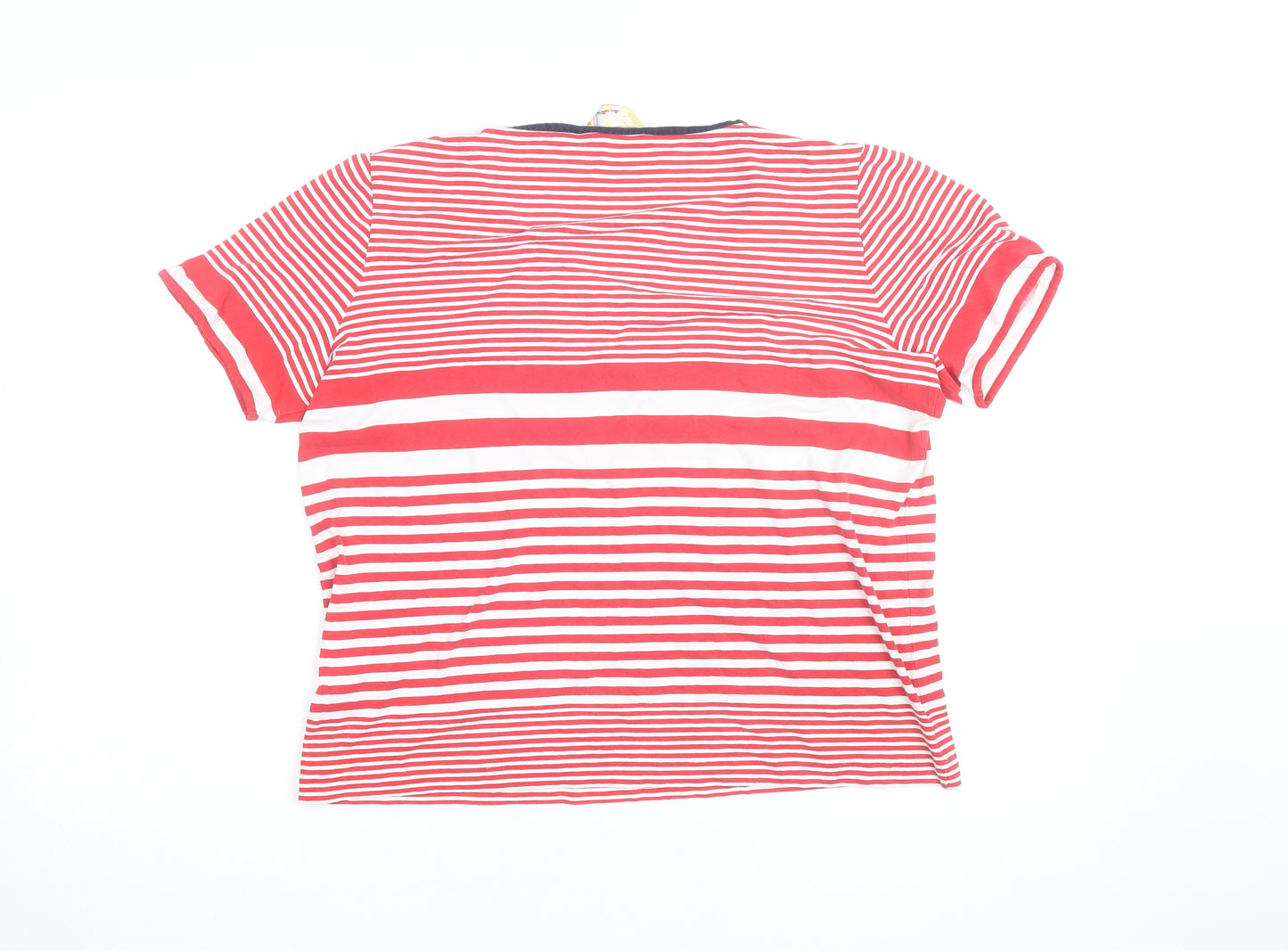 Alice Colmar Women's Red Striped Jersey T-Shirt Size 12