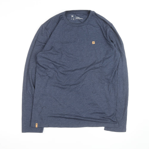Tentree Men's Blue Long Sleeve Treeblend Crew Neck Top Size M
