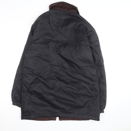 Essentials Women's Black Size 14 Quilted Puffer Jacket
