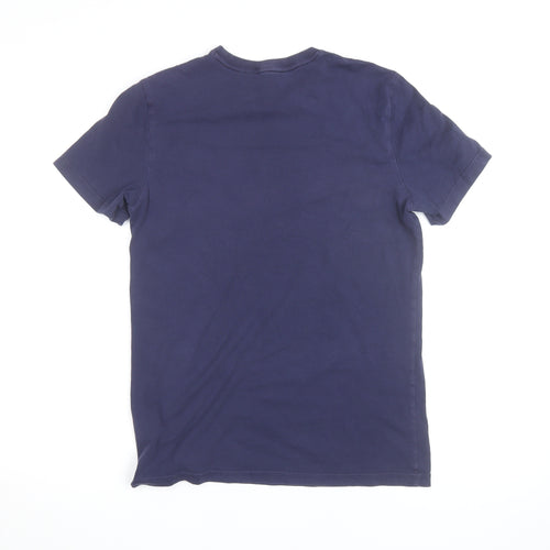 Puma Boys Blue Graphic Logo Sports T-Shirt 15-16 Years Regular Fit