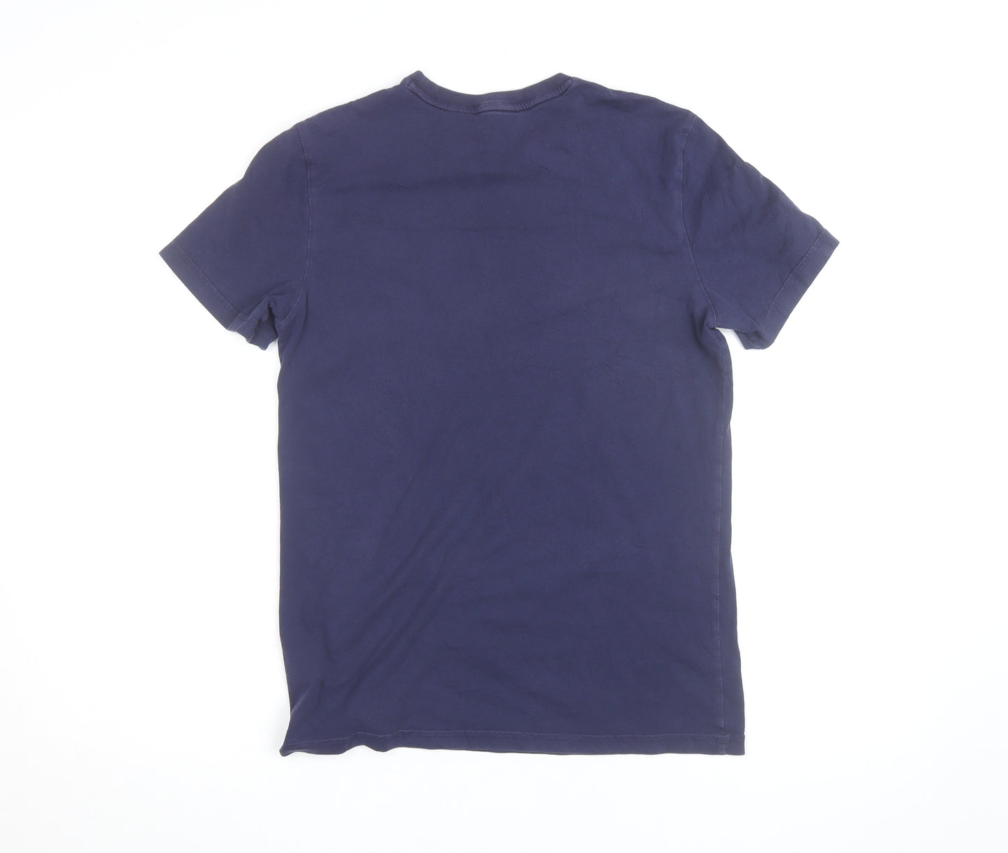 Puma Boys Blue Graphic Logo Sports T-Shirt 15-16 Years Regular Fit