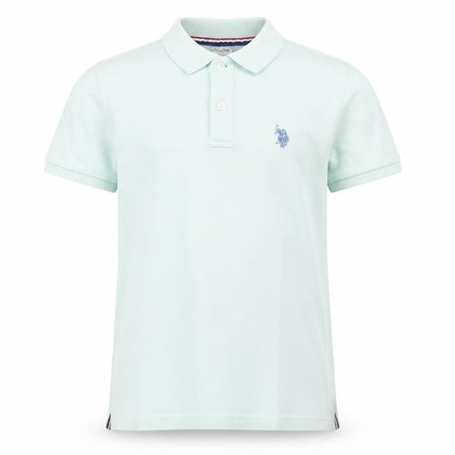 U.S. Polo Assn. Boys Green Short Sleeve Polo Shirt 14-15 Years