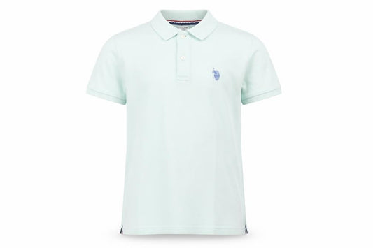 U.S. Polo Assn. Boys Green Short Sleeve Polo Shirt 14-15 Years