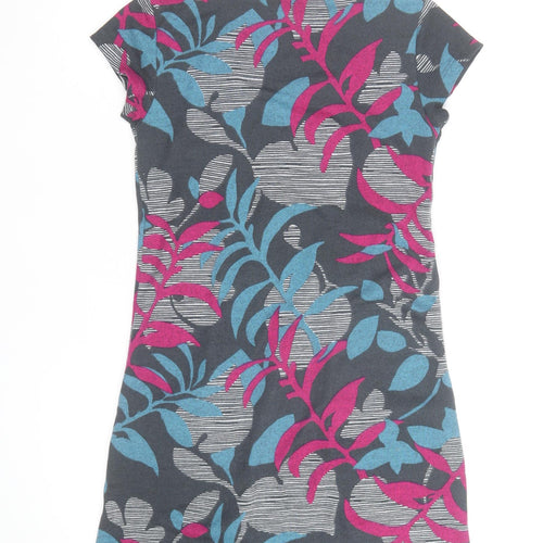 Lily & Me Women's Multicoloured Floral Shift Dress Size 8