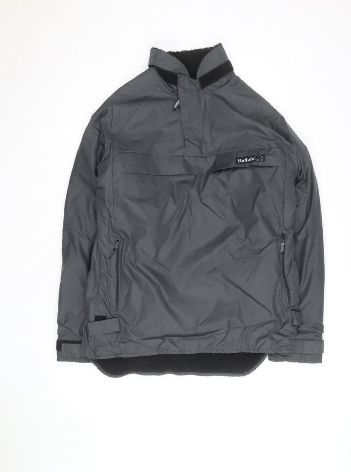 Buffalo Systems Men’s Grey 40 Anorak Nylon Jacket Outdoor Mountain Shirt