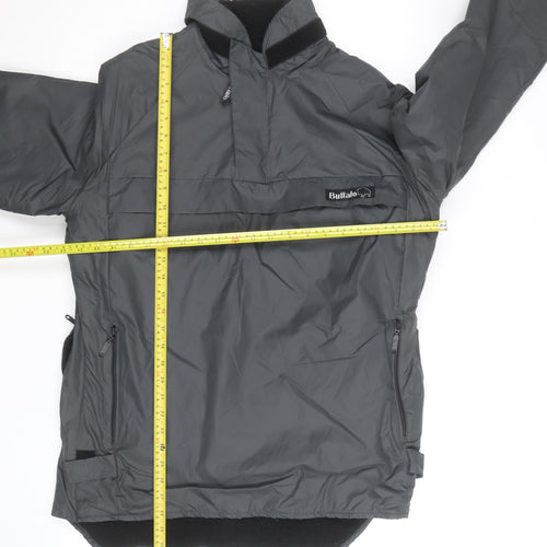 Buffalo Systems Men’s Grey 40 Anorak Nylon Jacket Outdoor Mountain Shirt