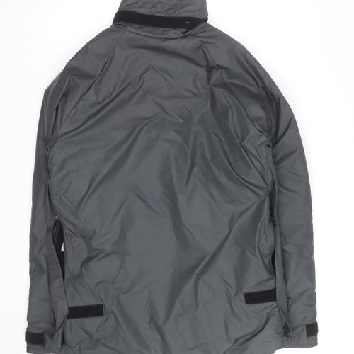 Buffalo Systems Men’s Grey 40 Anorak Nylon Jacket Outdoor Mountain Shirt
