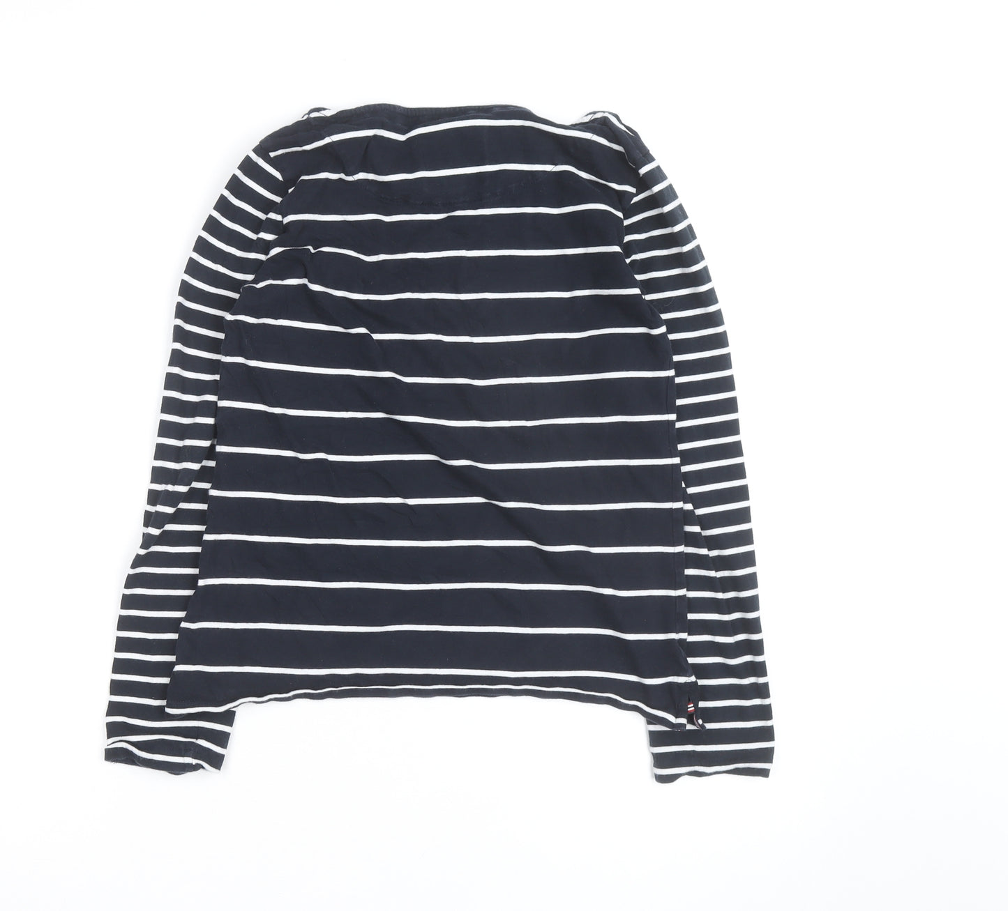 Crew Clothing Women’s Blue White Striped Long Sleeve T-Shirt Size 6