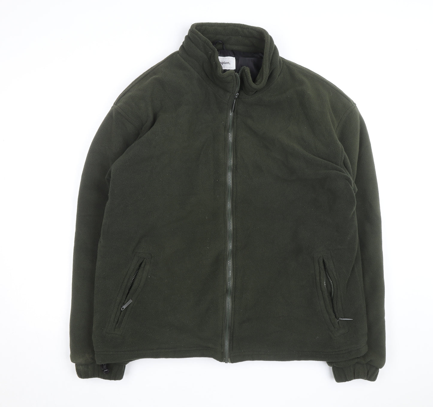 Champion Glen Men's Green Fleece Full Zip Jacket XL