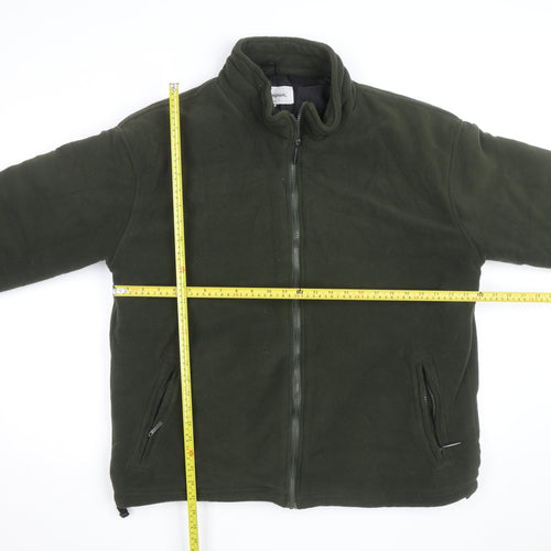 Champion Glen Men's Green Fleece Full Zip Jacket XL