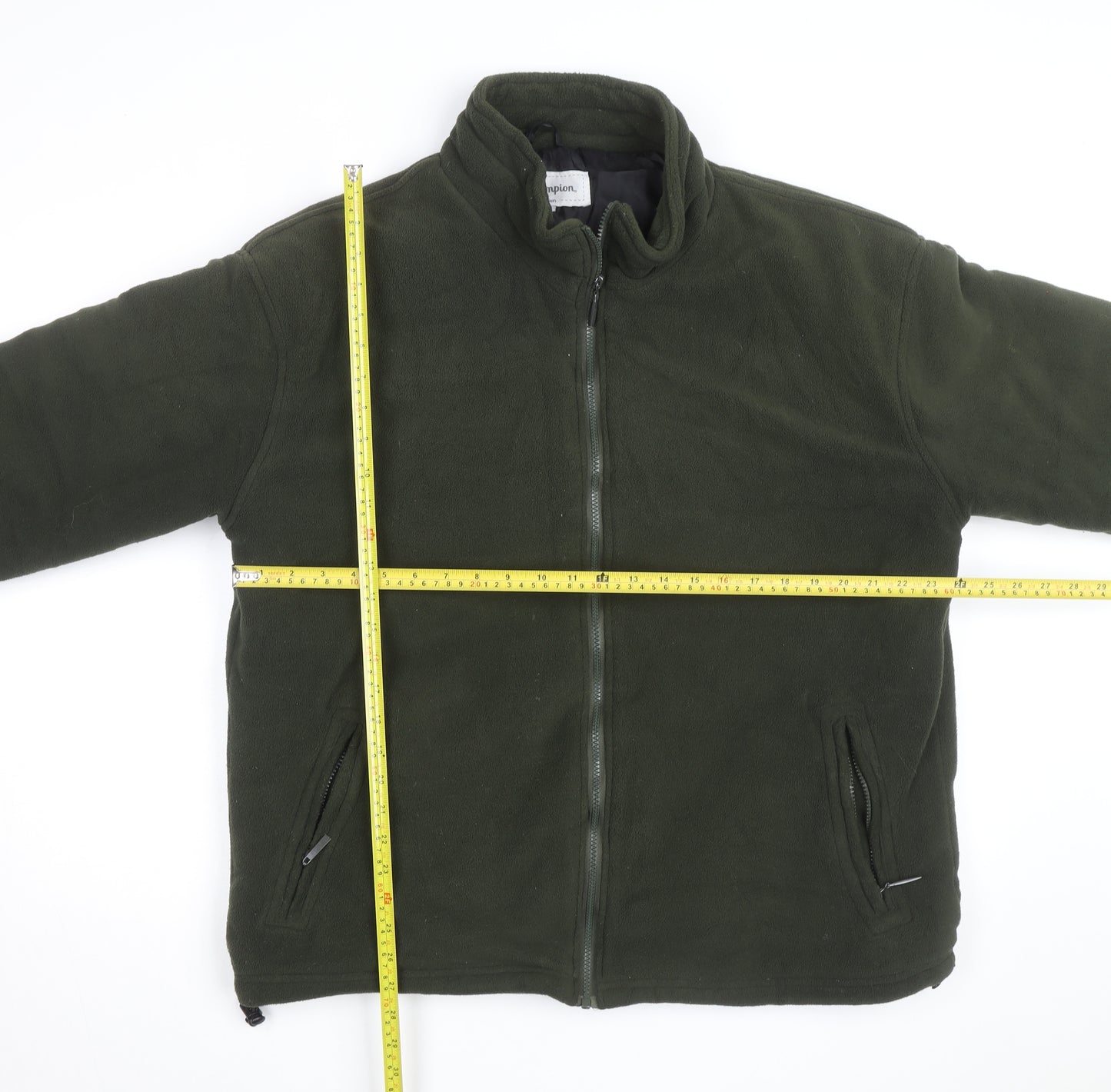 Champion Glen Men's Green Fleece Full Zip Jacket XL