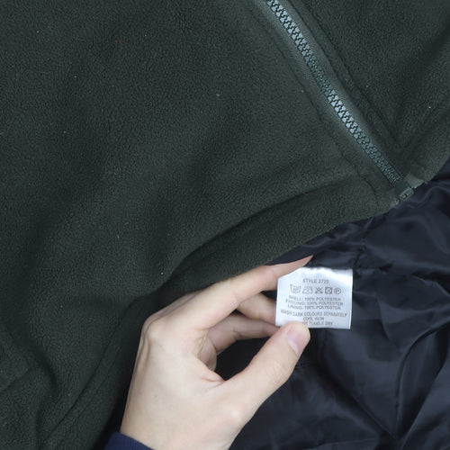 Champion Glen Men's Green Fleece Full Zip Jacket XL