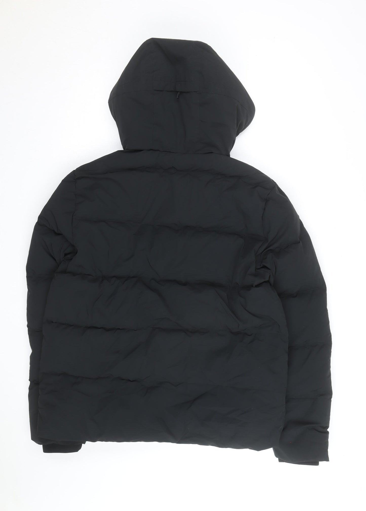 Marks and Spencer Men’s Black M Puffer Hooded Winter Jacket