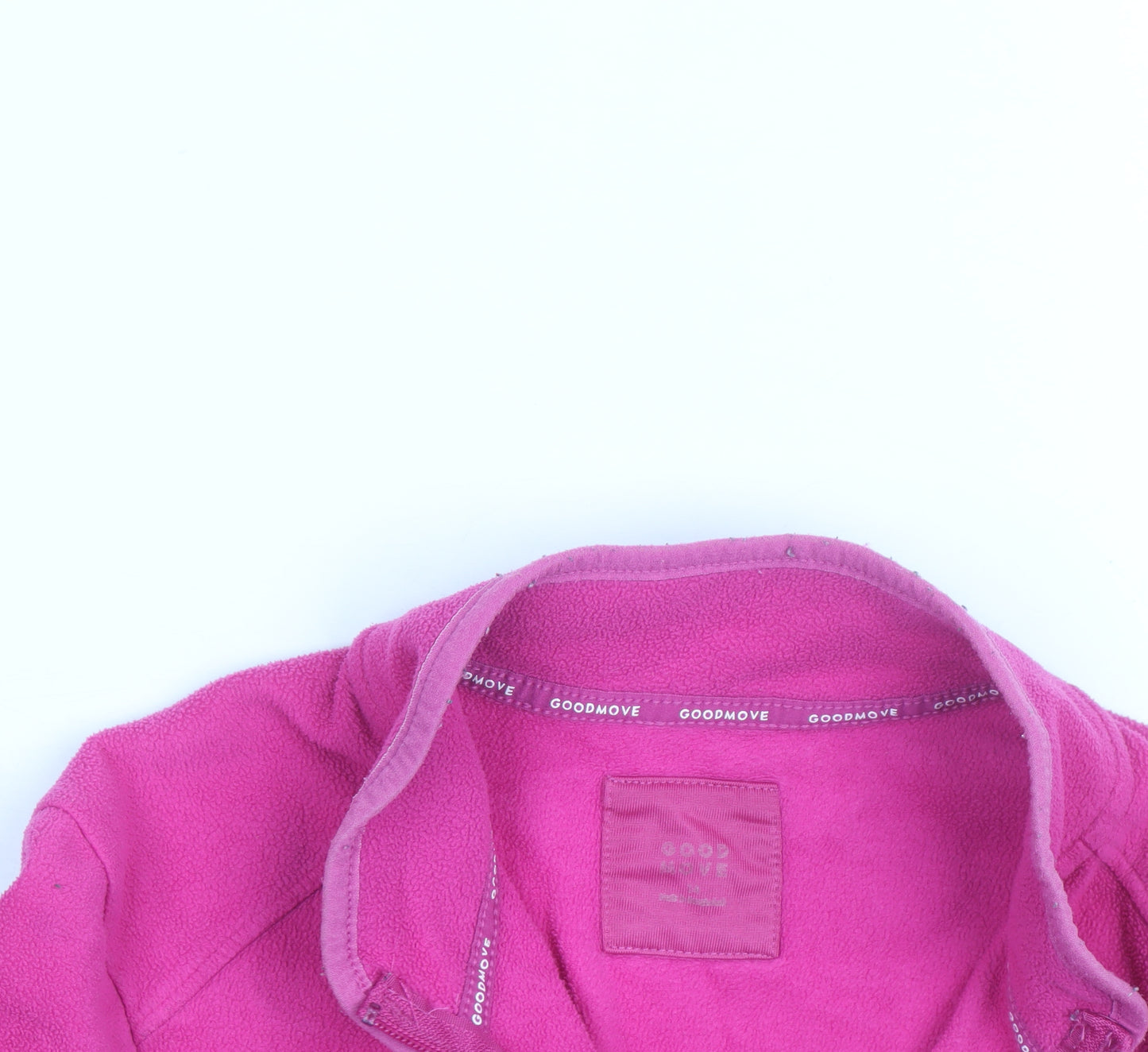 Marks and Spencer Women’s Pink Fleece Full Zip Jacket Size 14