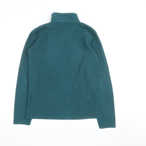 Mountain Warehouse Men’s Green XS Fleece 1/4 Zip Pullover Sweatshirt