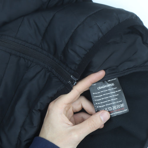 Craghoppers Men’s Black L Lightweight Softshell Puffer Jacket