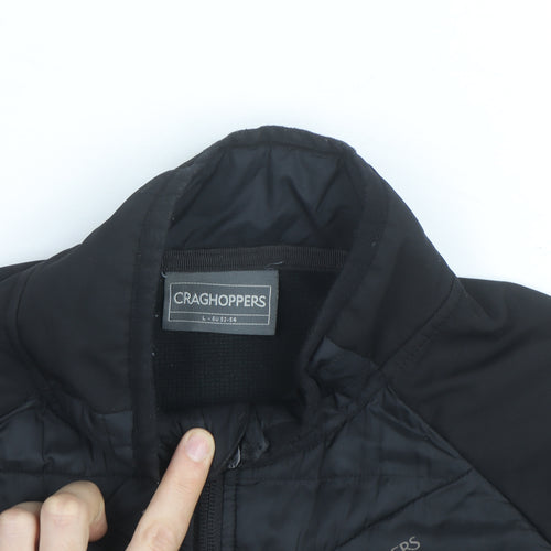 Craghoppers Men’s Black L Lightweight Softshell Puffer Jacket