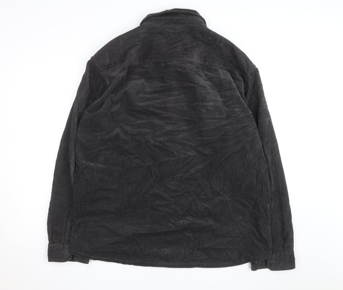 Uniqlo Men’s Black Corduroy Lined Button Jacket XL