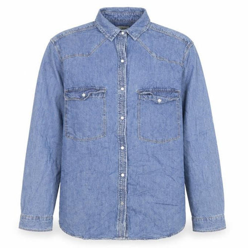 Pull & Bear Men's Blue Denim Basic Jacket Size M Cotton Casual
