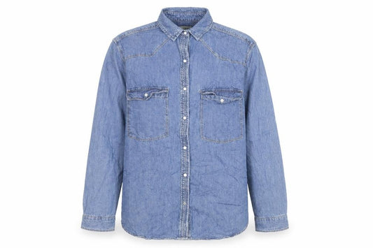 Pull & Bear Men's Blue Denim Basic Jacket Size M Cotton Casual