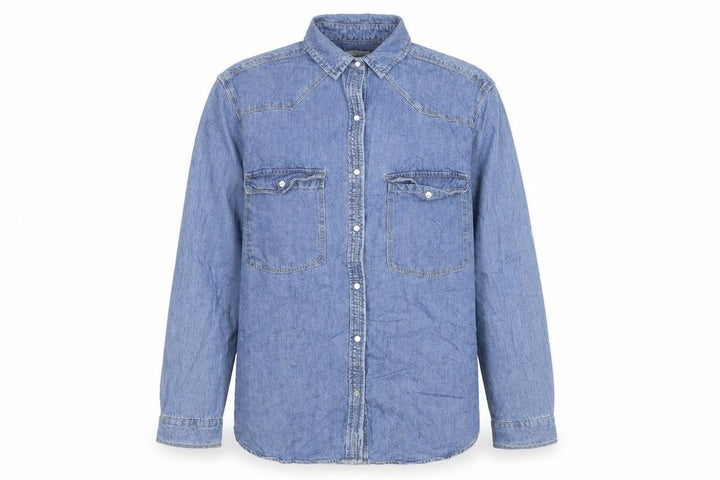 Pull&Bear Men's Blue Denim Basic Jacket Size M Cotton Casual