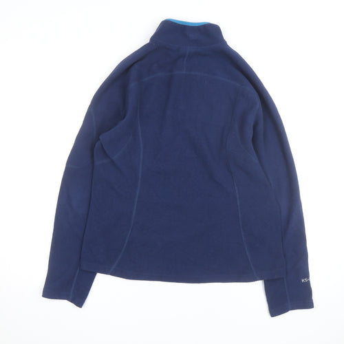 Karrimor Womens Navy Fleece 1/4 Zip Pullover Sweatshirt Size 14