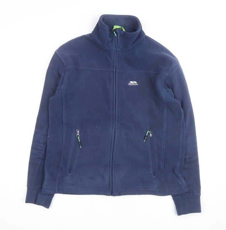 Trespass Men's Blue XS Fleece Full Zip Jacket Outdoor